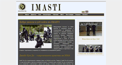 Desktop Screenshot of imasti.org